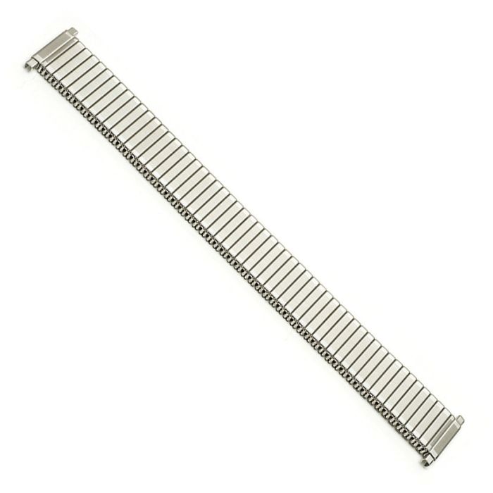 Expanding Metal Watch Strap Silver