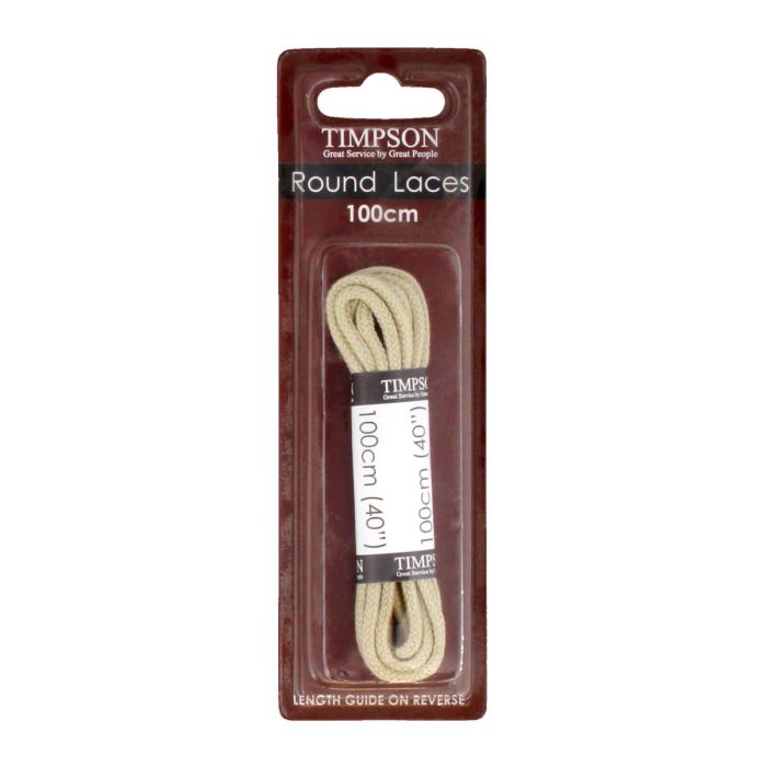 Beige shoe fashion laces